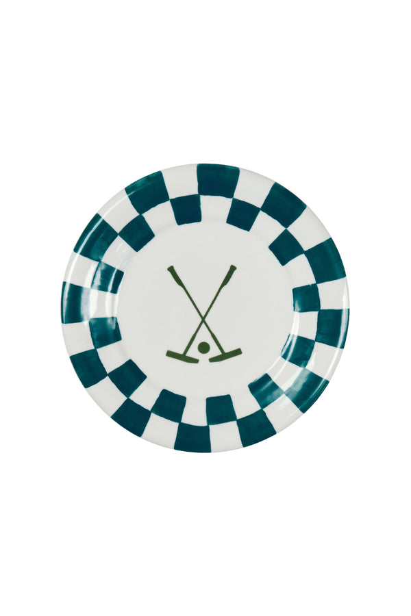 Polo Salad Plate / Blue